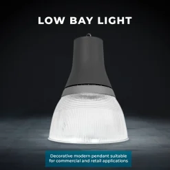Campana LED comercial CCT - (25W / 40W / 60W / 80W) - Difusor policarbonato - UGR19 - Driver Lifud