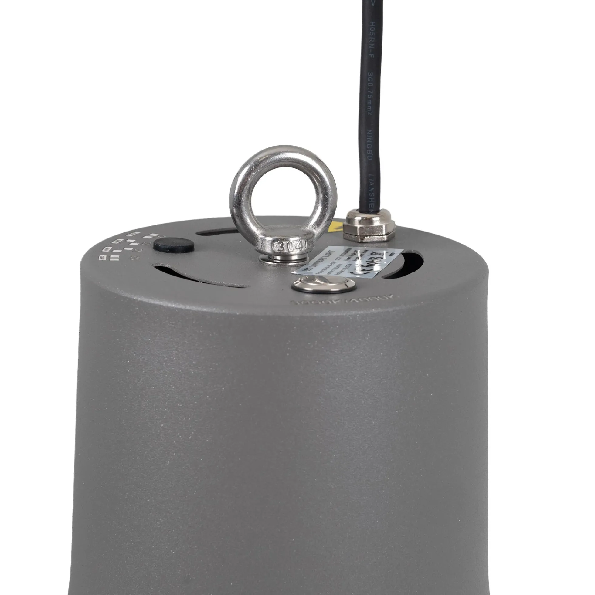 Campana LED comercial CCT - (25W / 40W / 60W / 80W) - Difusor policarbonato - UGR19 - Driver Lifud