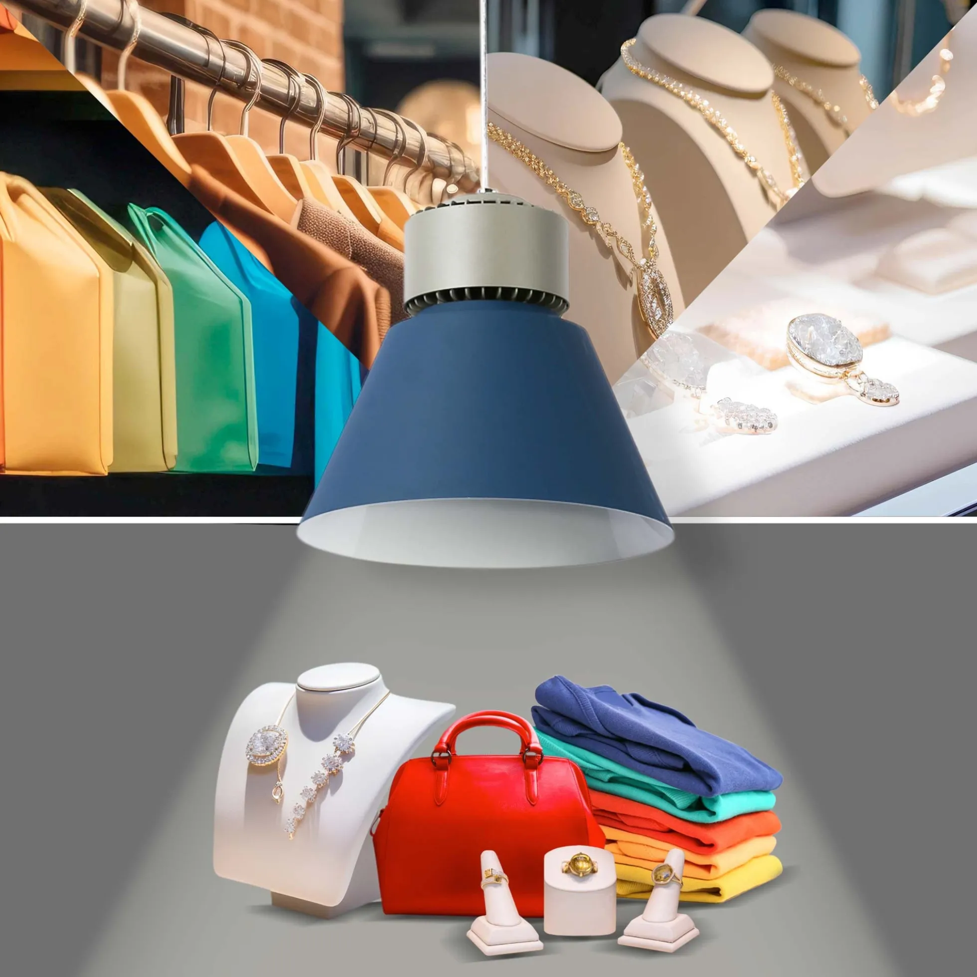Campana LED comercial 36W - 4300K - CRI95 - Driver KeGu