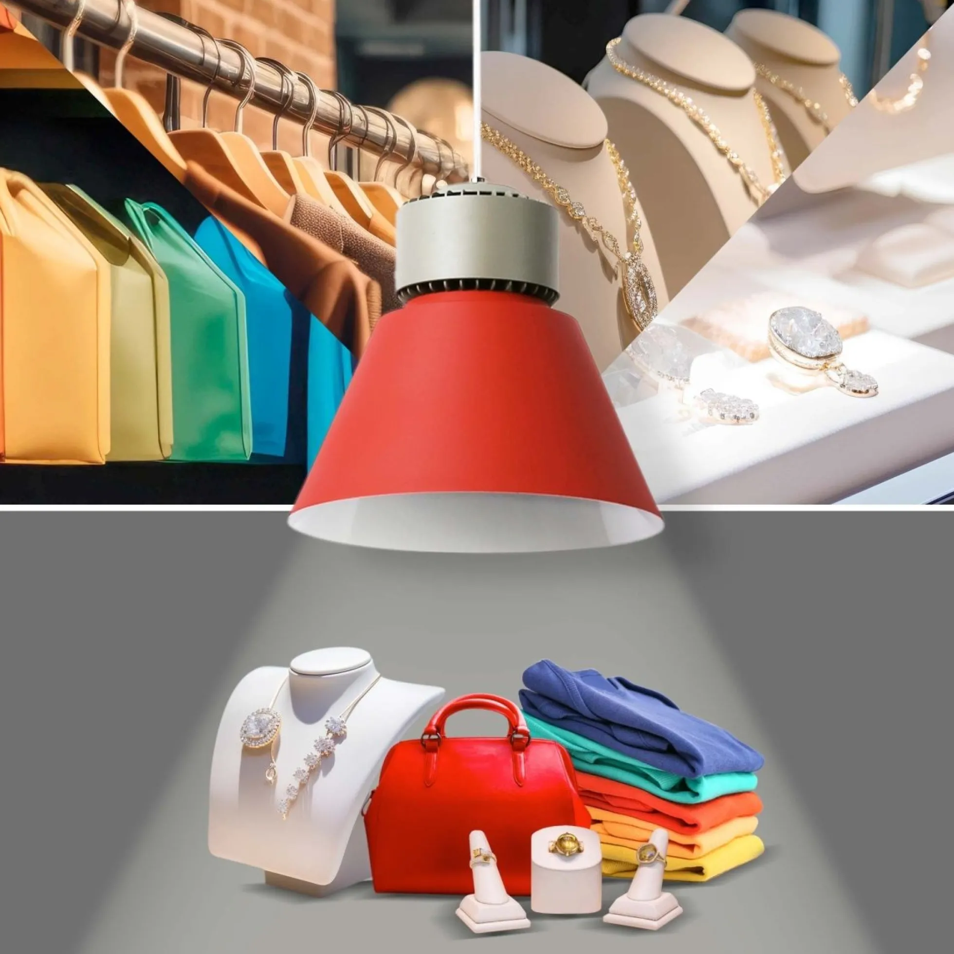 Campana LED comercial 36W - 4300K - CRI95 - Driver KeGu