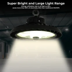 Campana LED industrial 200W - CCT - 170lm/W - Driver LIFUD - IP65 - 10 años garantía