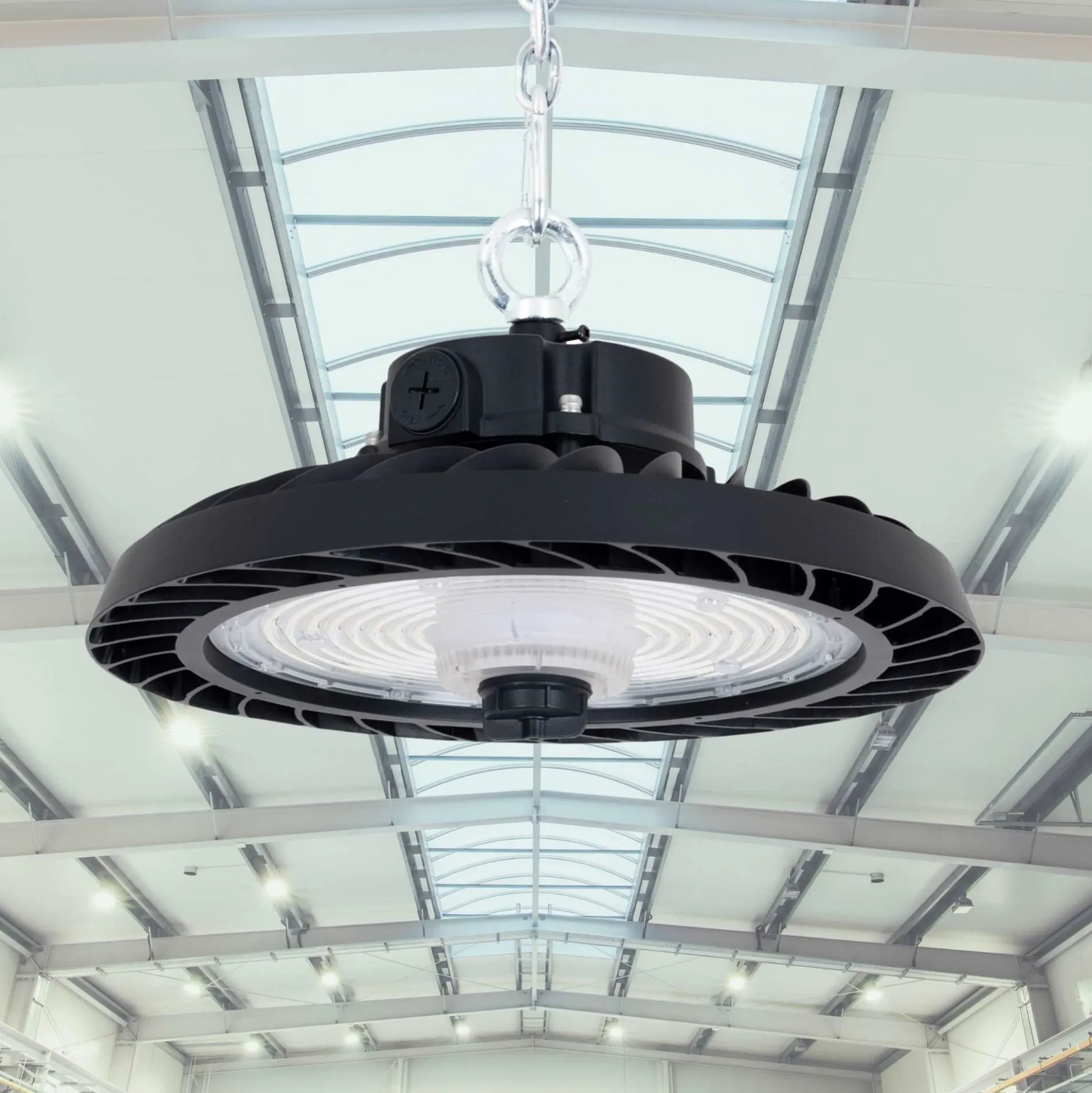 Campana LED industrial 200W - CCT - 170lm/W - Driver LIFUD - IP65 - 10 años garantía