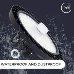 Campana LED UFO industrial 200W - CCT - Con sensor de movimiento - 170lm/W - Driver LIFUD - IP65 - 5 años garantía