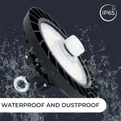 Campana LED UFO industrial 150W - CCT - Con sensor de movimiento - 170lm/W - Driver LIFUD - IP65 - 5 años garantía