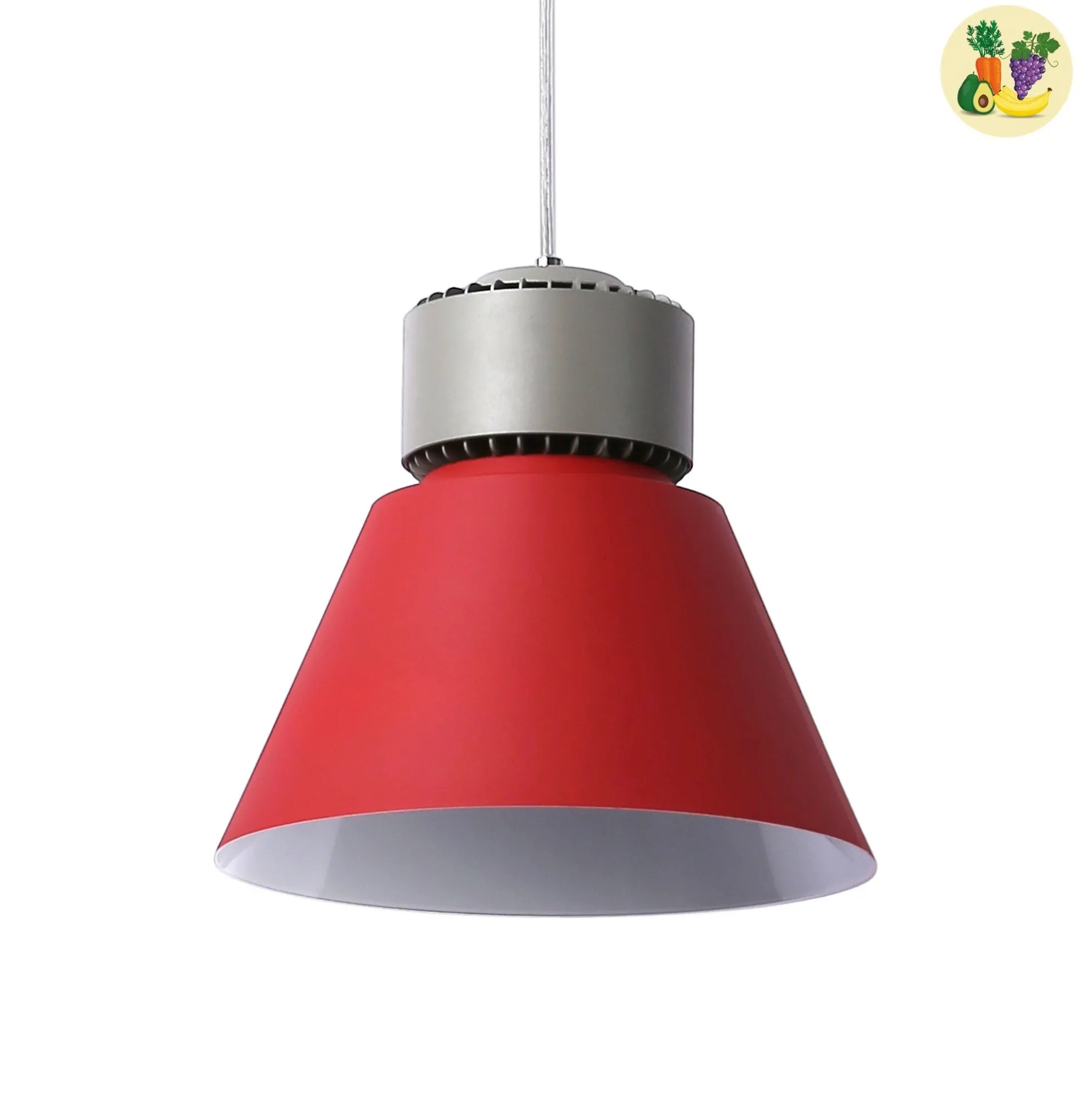Campana LED 36W especial para fruterías y verdulerías - Driver KeGu