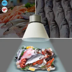 Campana LED 36W especial para pescados y mariscos - Driver KeGu