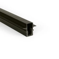 Carril magnético empotrable - Plástico - 20 mm - 48V - 2 m