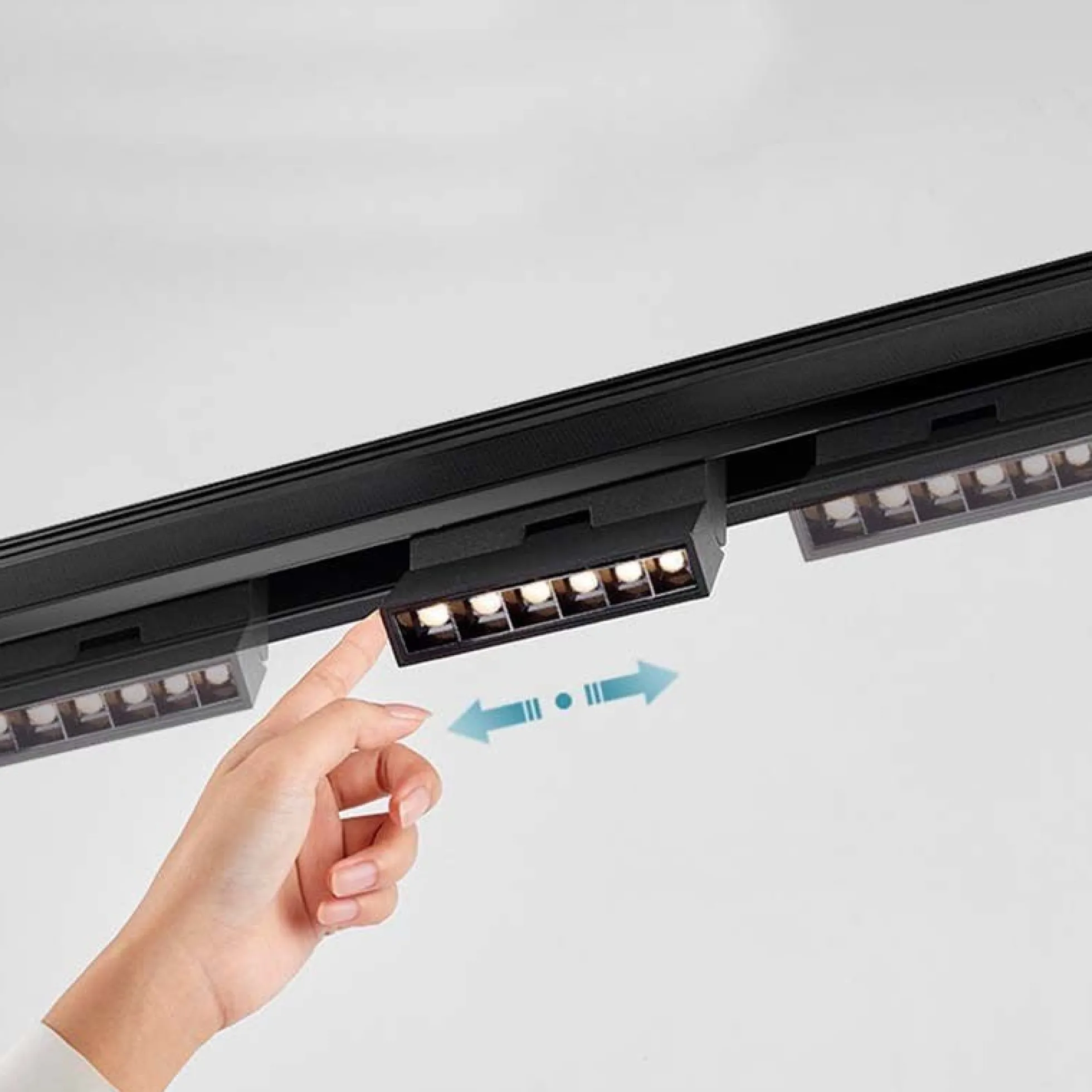 Carril magnético 20mm de superficie 48V - 2 metros