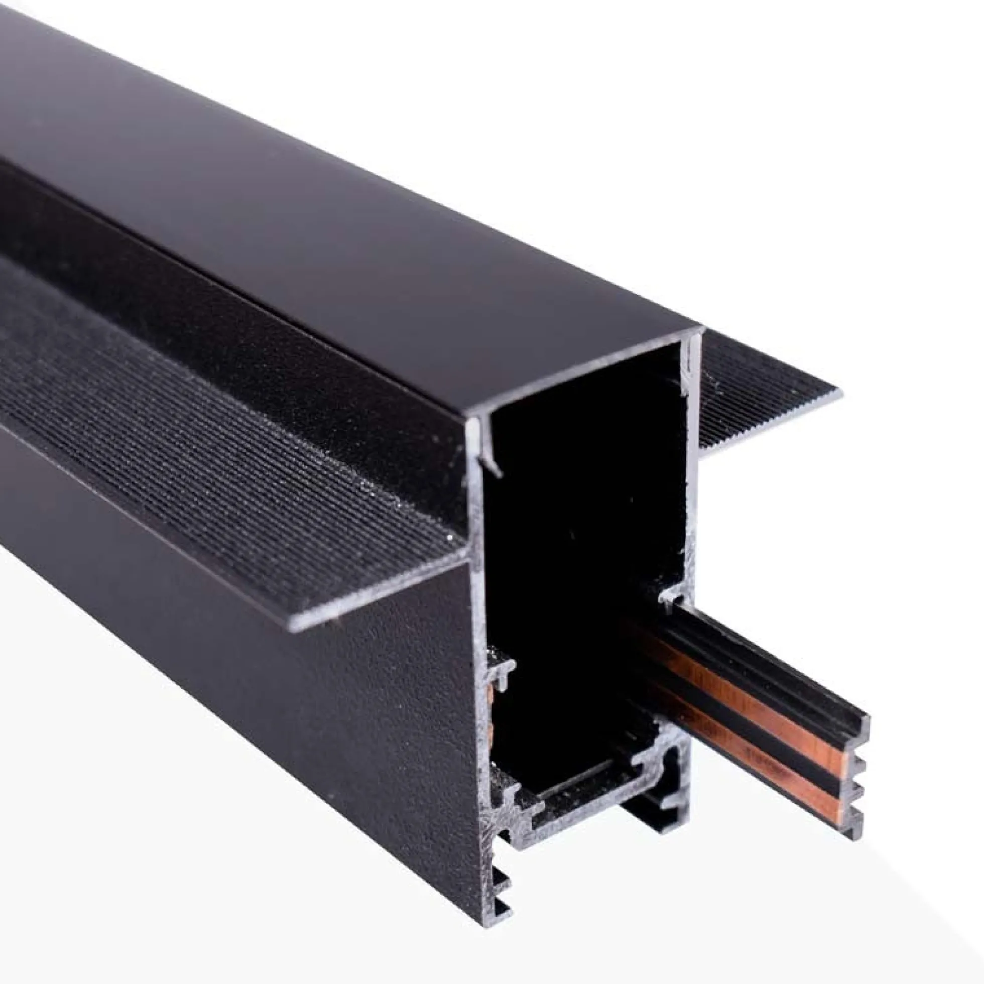 Carril magnético 20mm empotrable 48V - 1 metro