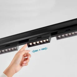Carril magnético 20mm empotrable 48V - 1 metro