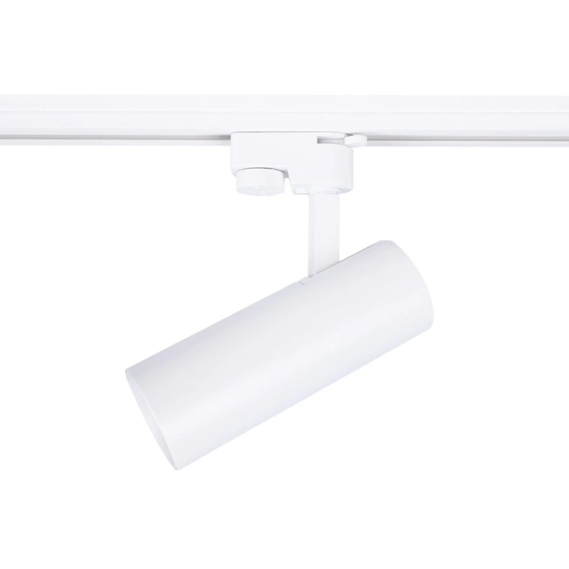 Carril monofásico de PVC para focos LED - Superficie - 2 metros