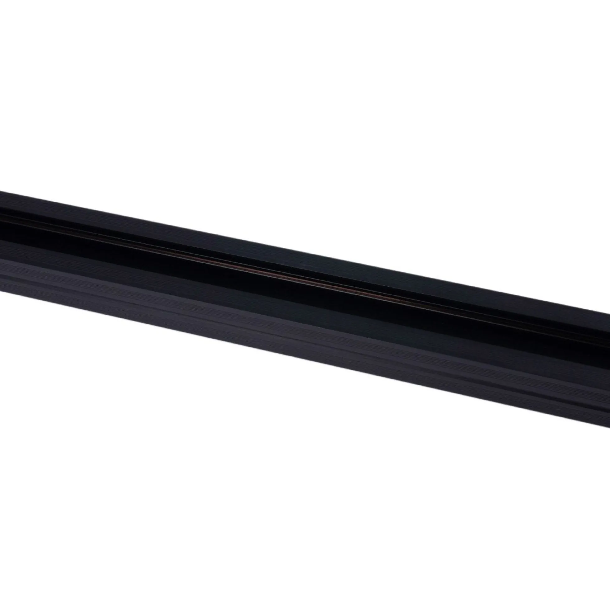 Carril monofásico de PVC para focos LED - Superficie - 2 metros