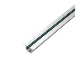 Carril trifásico empotrable para focos LED - barra 2 metros