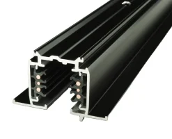 Carril trifásico empotrable para focos LED - barra 2 metros