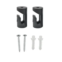 Casquillo E27 con cable de PVC, interruptor y enchufe