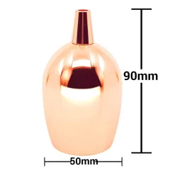 Casquillo E27 Vintage Bronce Rosado