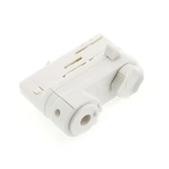 Conector adaptador a carril trifásico para luminarias