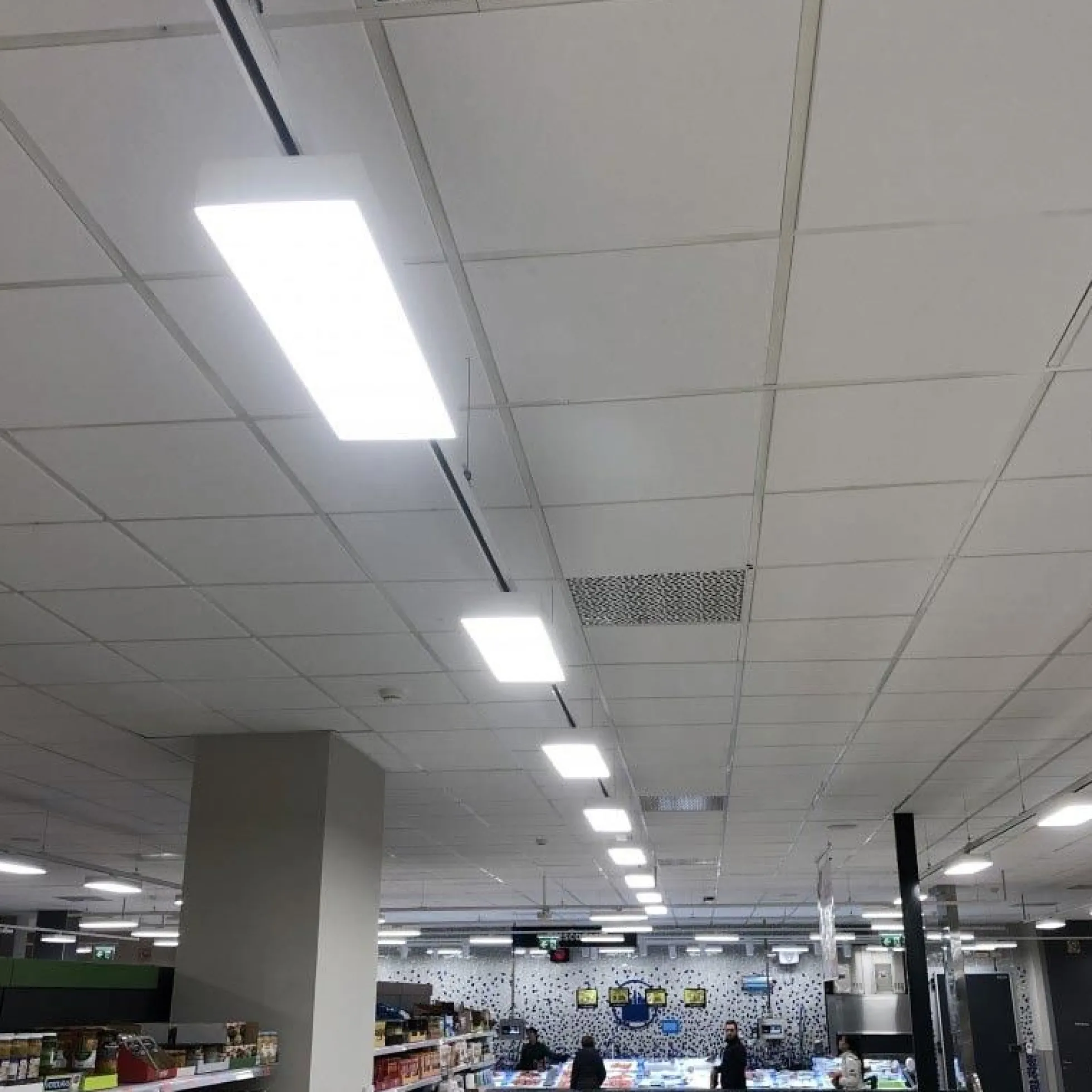 Conector adaptador a carril trifásico para luminarias