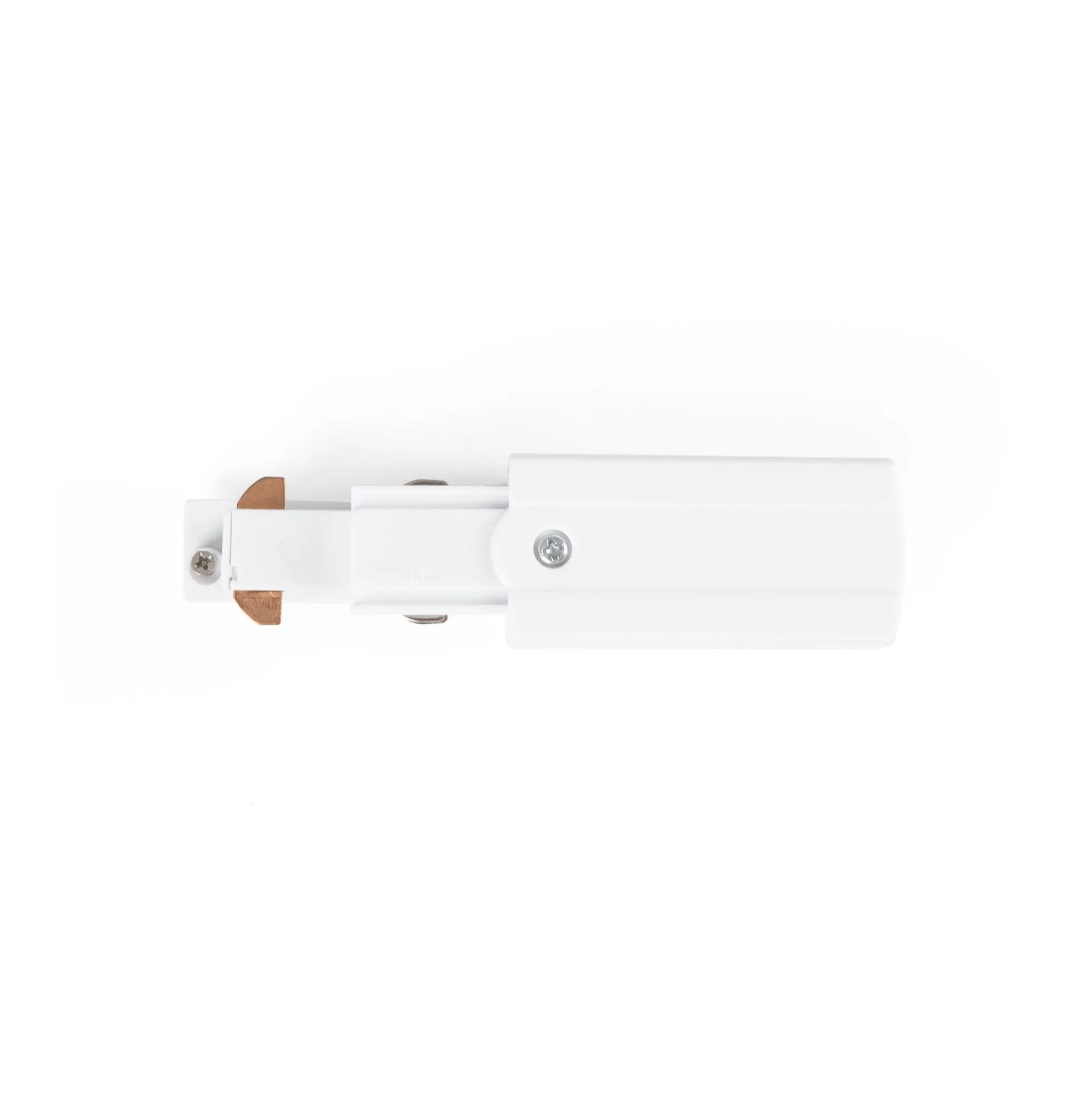 Conector alimentador para carril trifásico de superficie - Compatibilidad DALI
