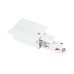 Conector alimentador para carril trifásico empotrable - Compatibilidad DALI