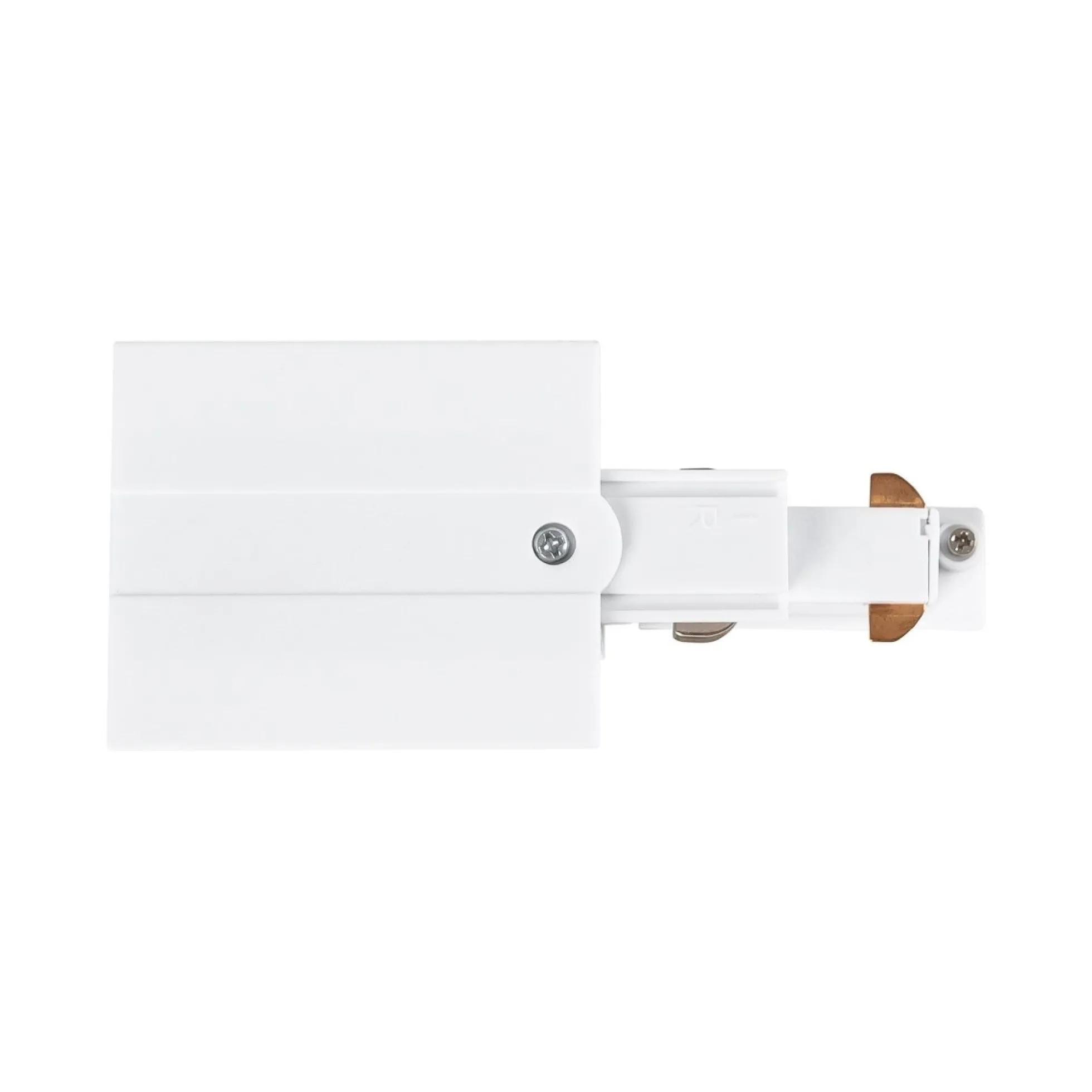 Conector alimentador para carril trifásico empotrable - Compatibilidad DALI