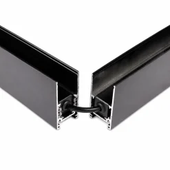 Conector con cable para carril magnético - 10 mm - 48V - Conexión recta o curva