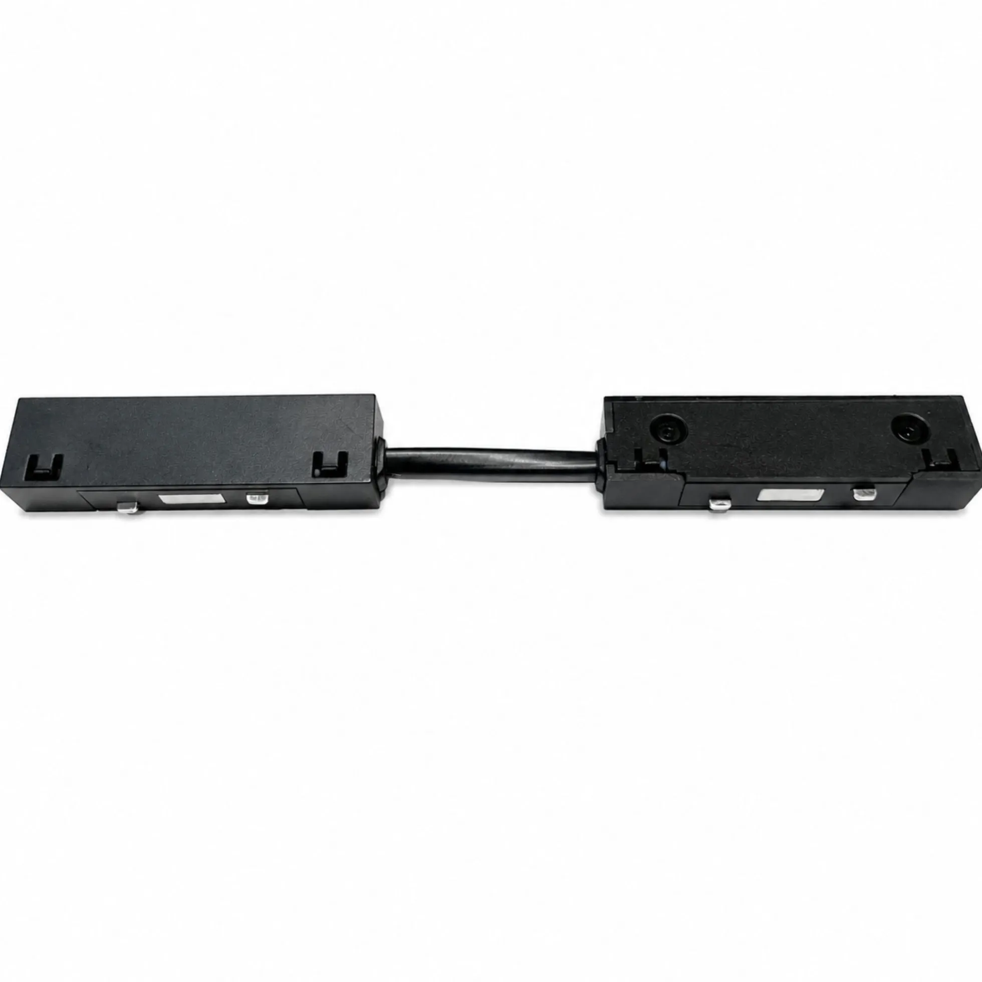 Conector con cable para carril magnético - 10 mm - 48V - Conexión recta o curva