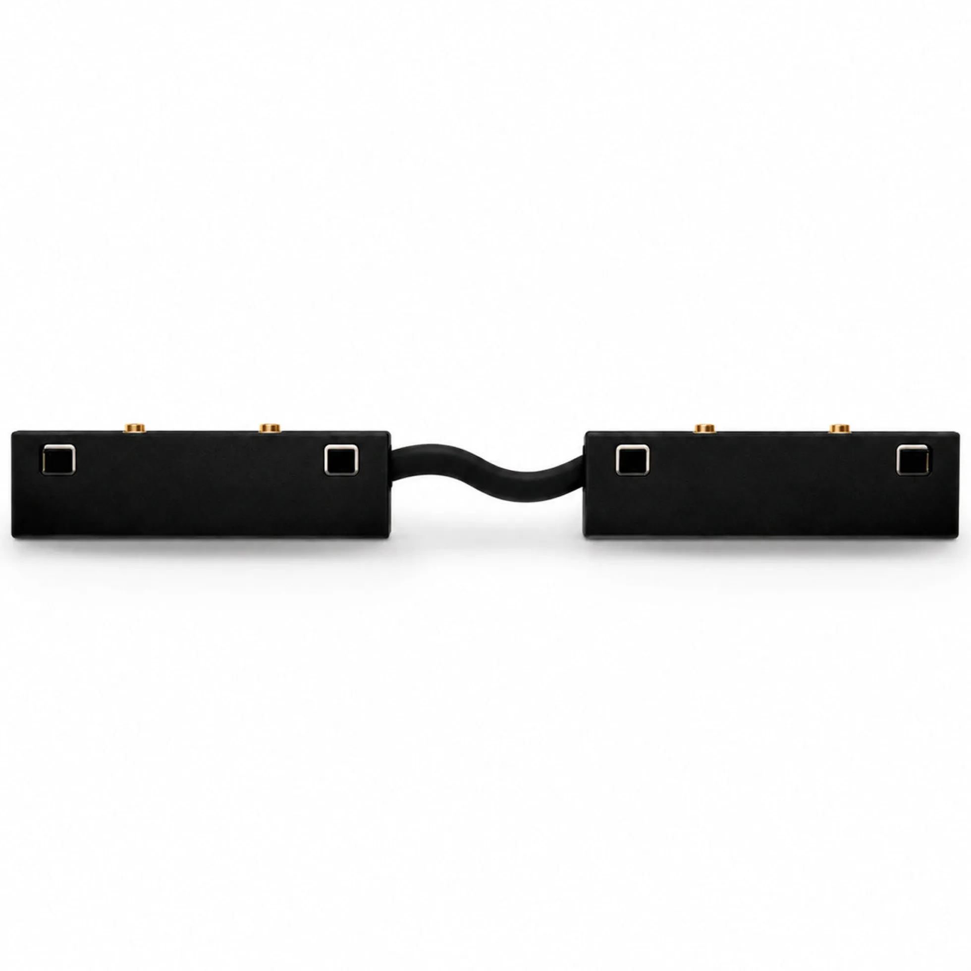 Conector con cable para carril magnético - 5 mm - 24V - Conexión recta o curva