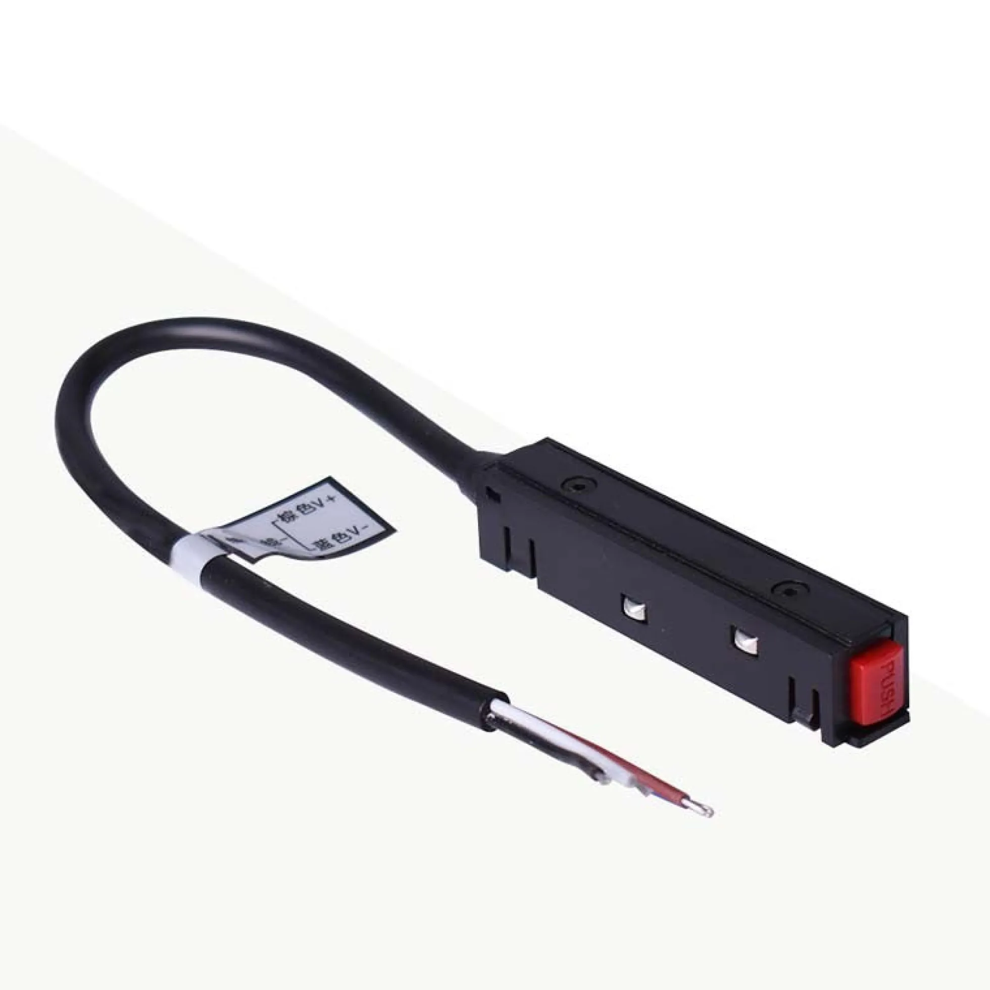 Conector de inicio con cable para carril magnético - 48V