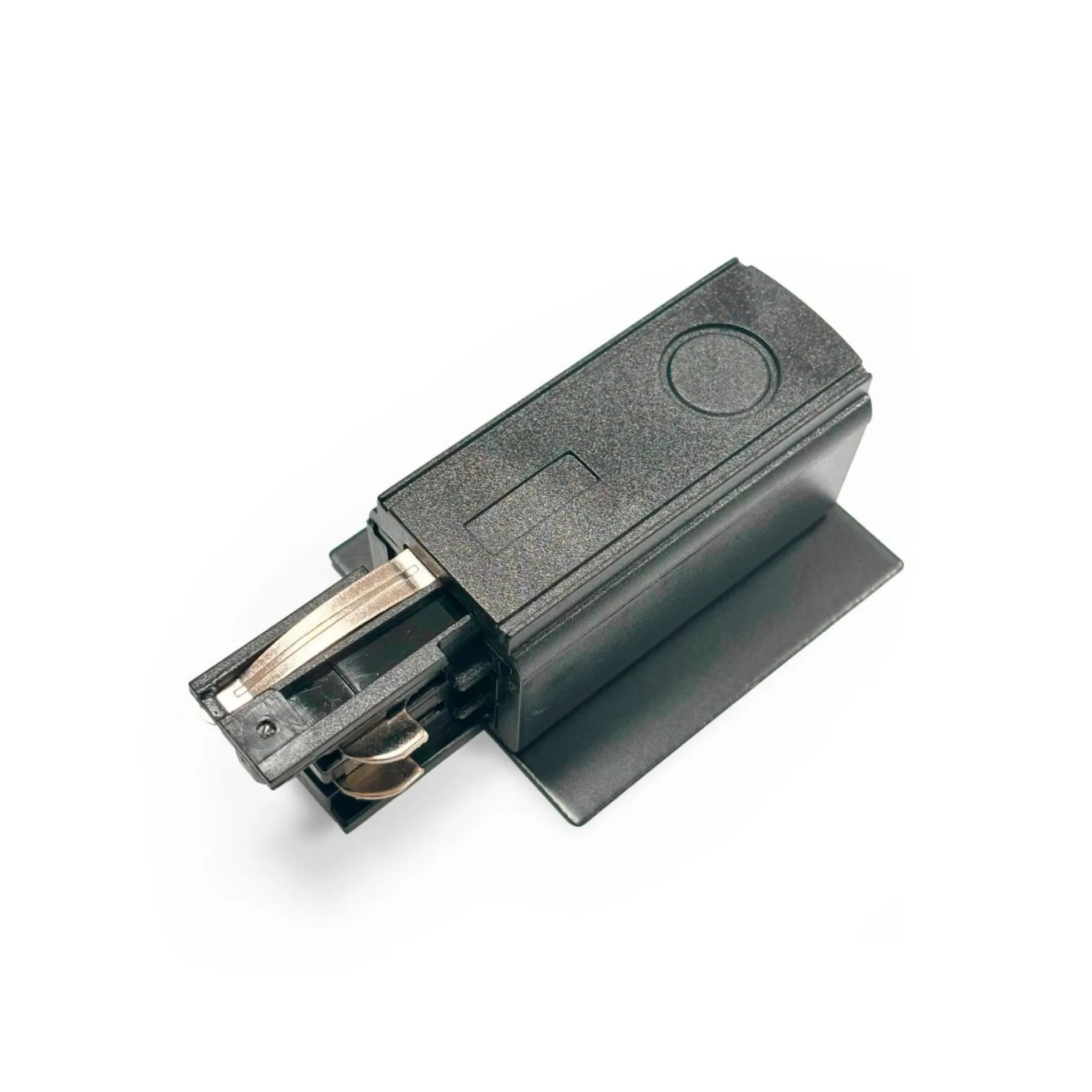 Conector de inicio para carril trifásico empotrable