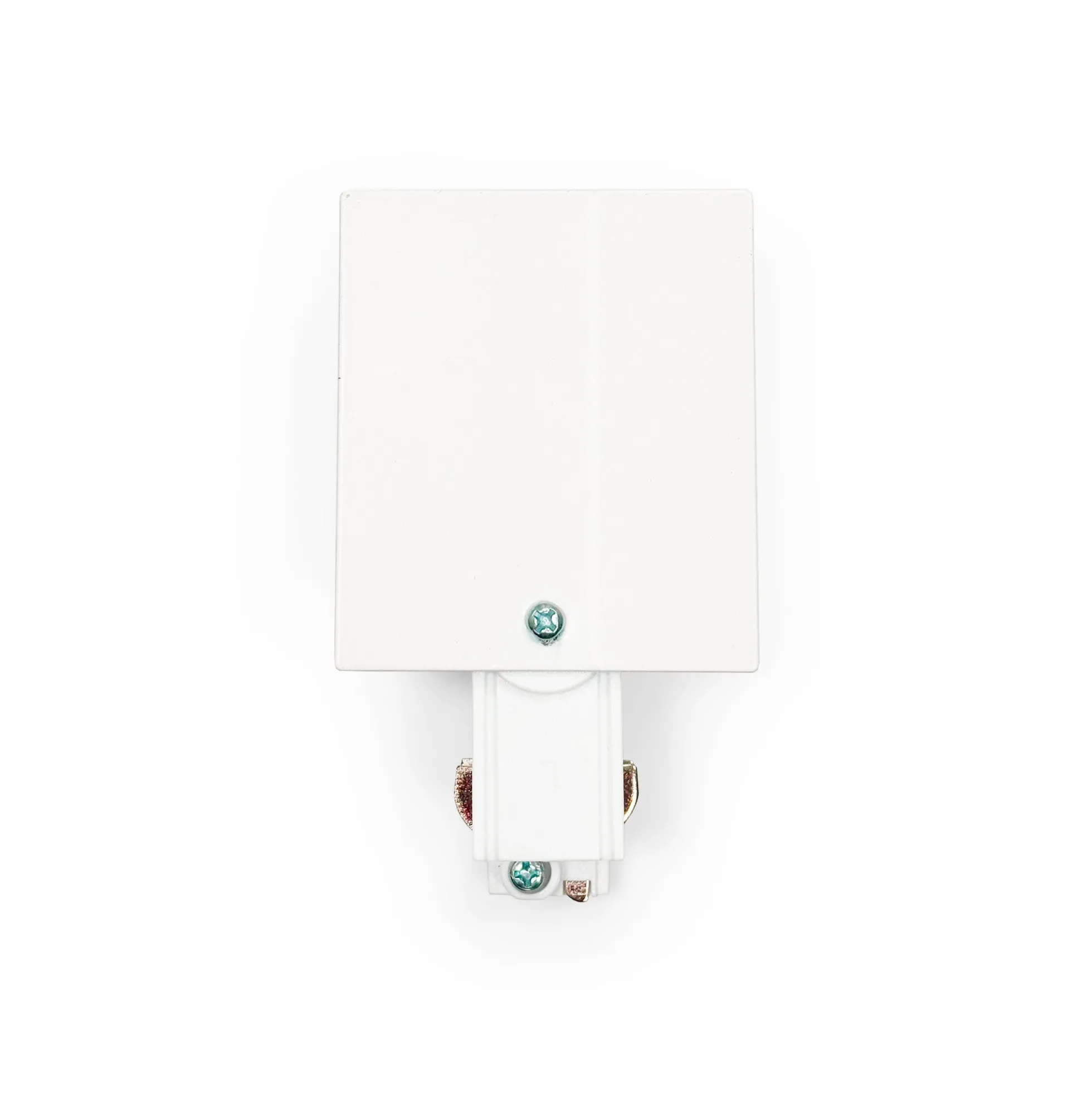 Conector de inicio para carril trifásico empotrable