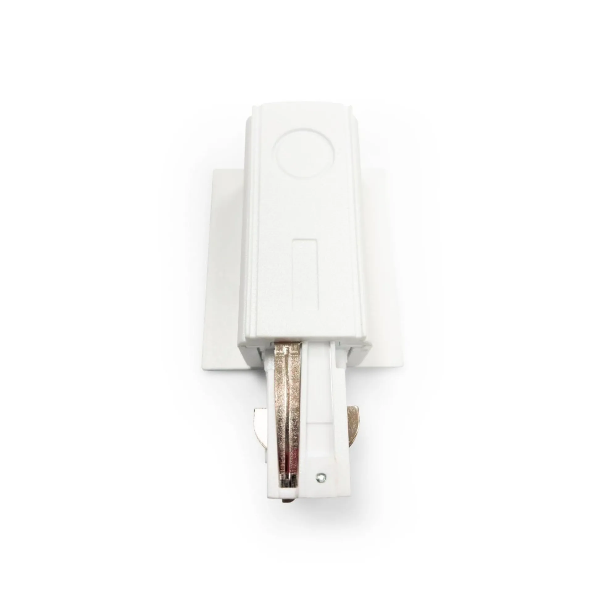 Conector de inicio para carril trifásico empotrable