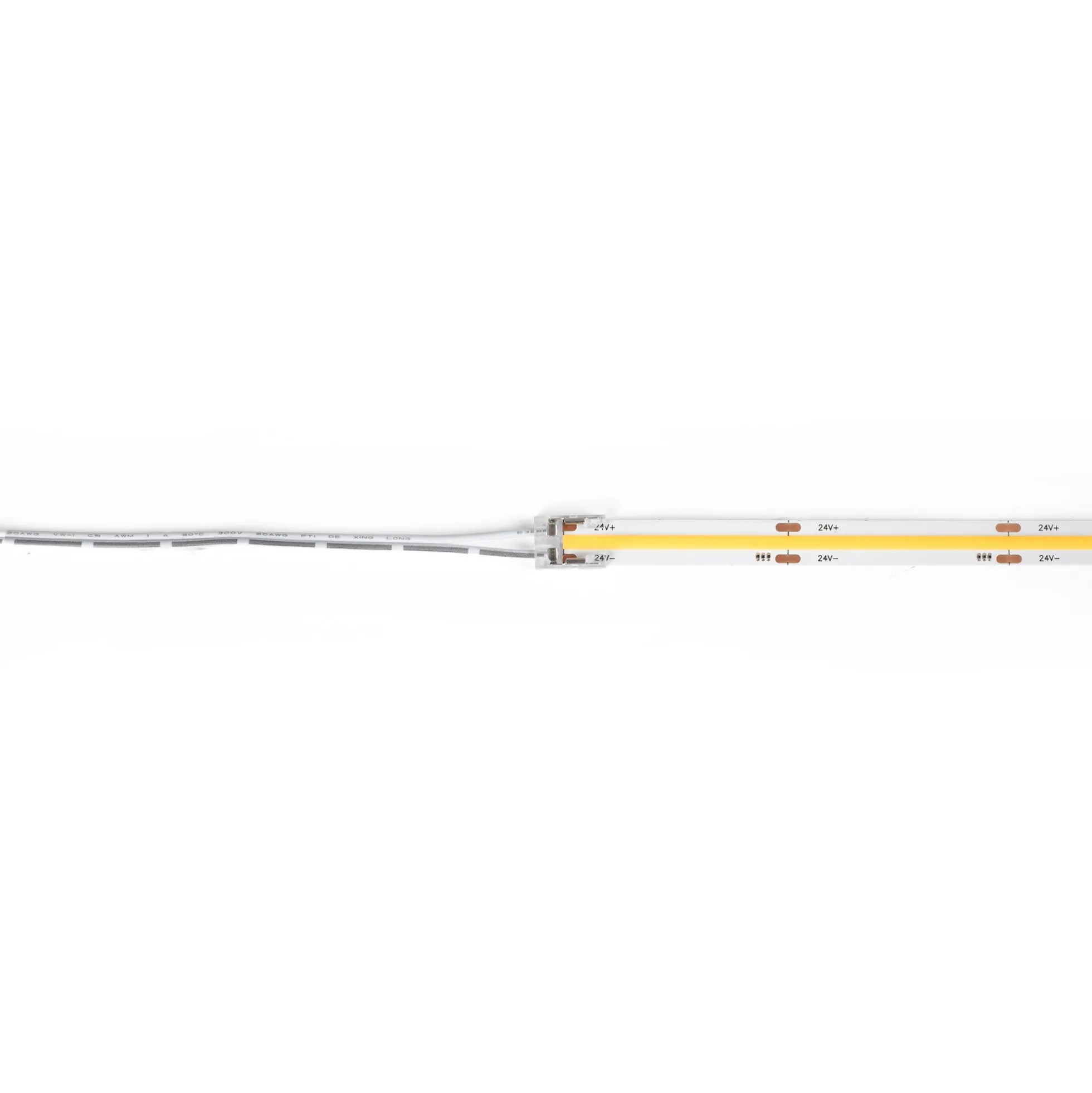 Conector de inicio para perfil y tira LED COB monocolor - 10mm