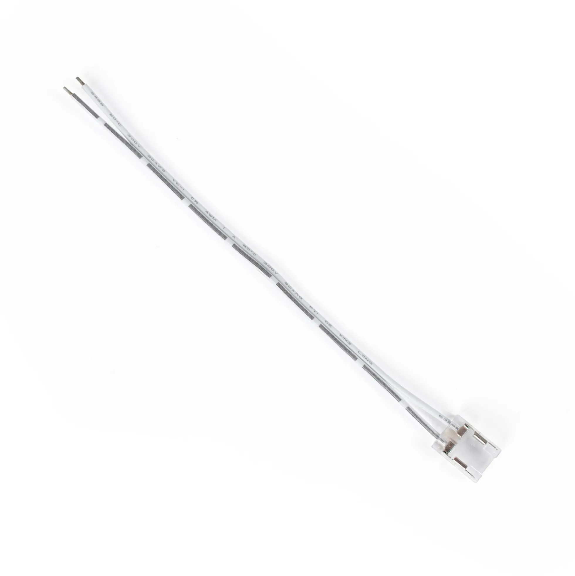 Conector de inicio para perfil y tira LED COB monocolor - 10mm