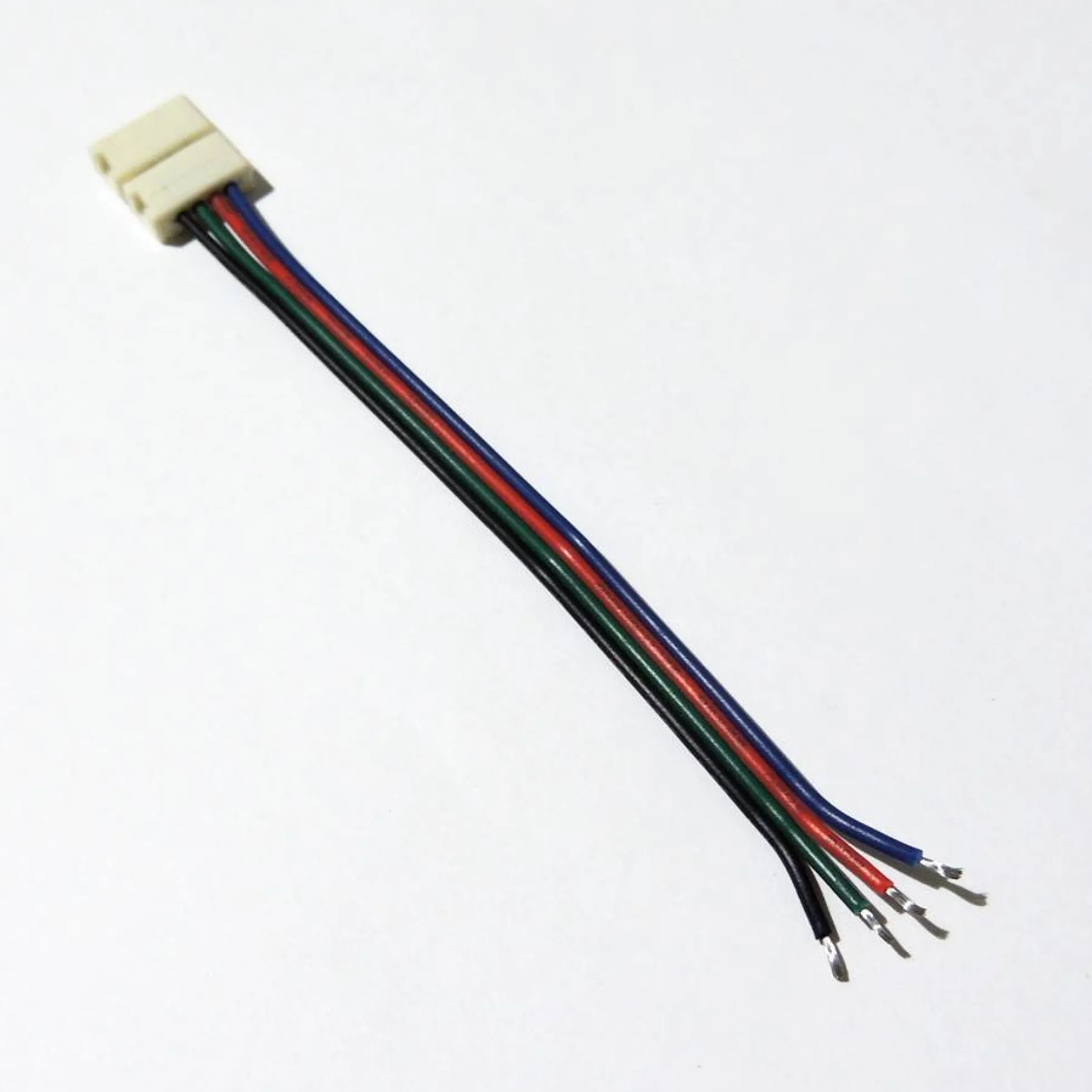 Conector de Tira LED 12V RGB 1 cm a cable