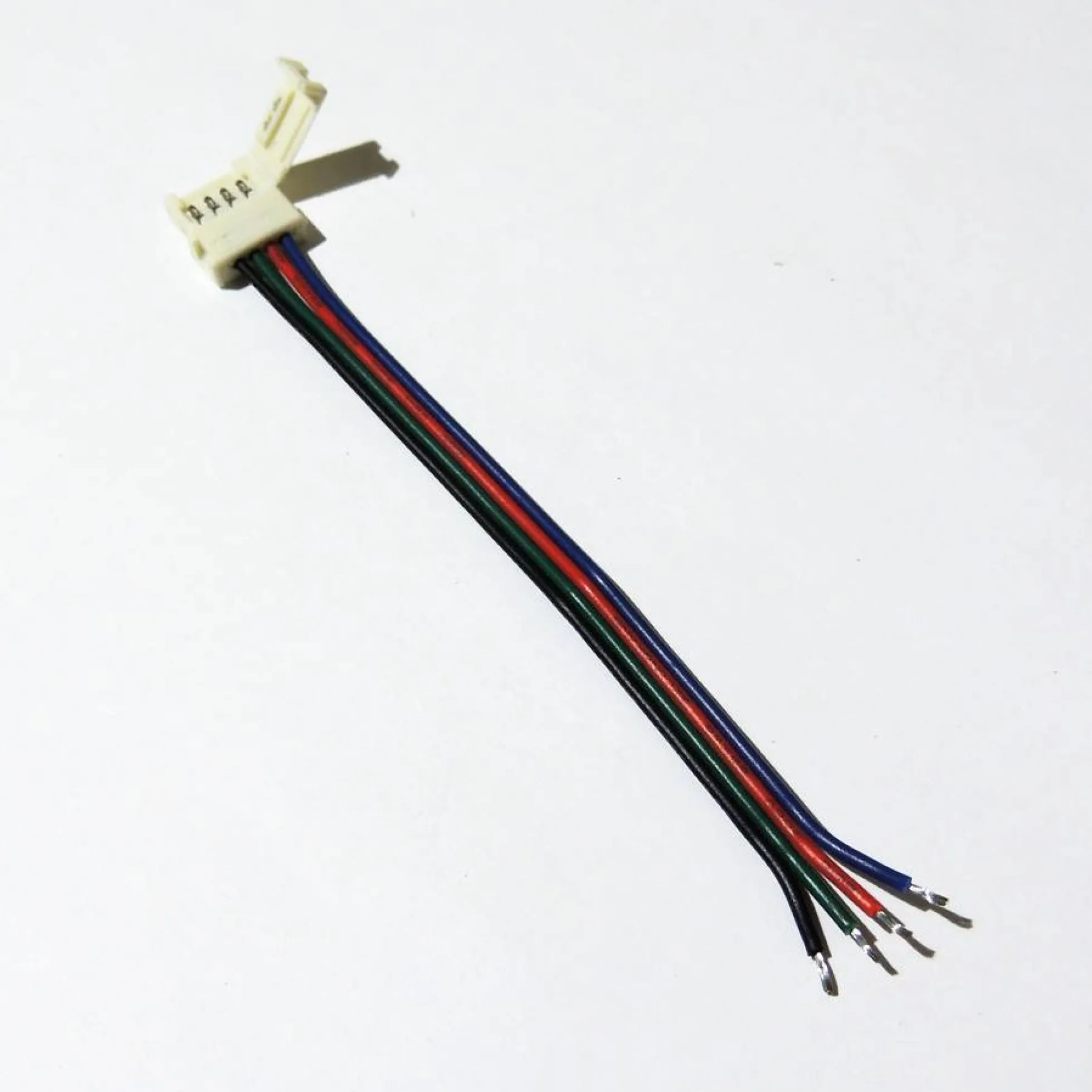 Conector de Tira LED 12V RGB 1 cm a cable