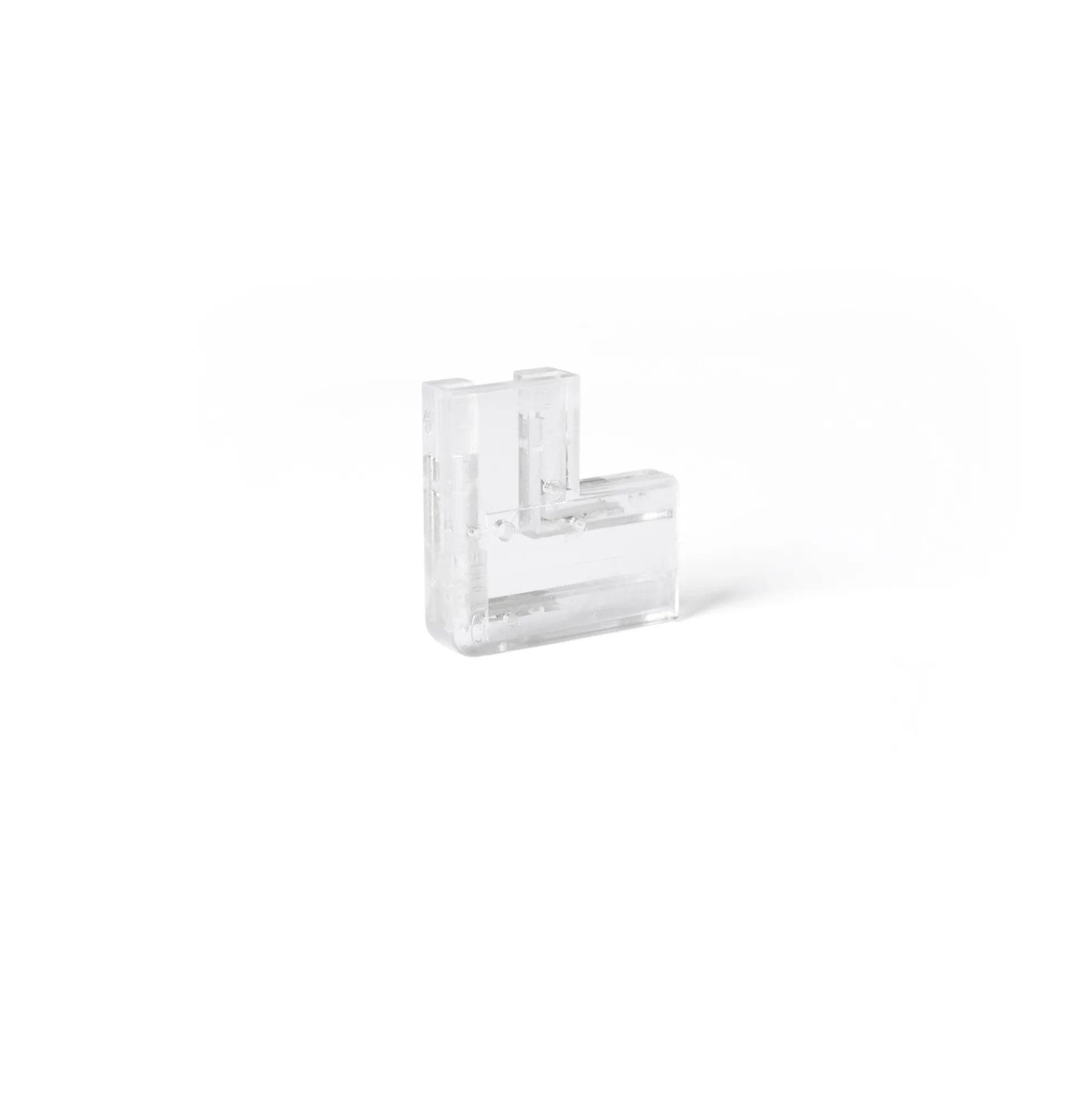 Conector en "L" para tira LED COB monocolor - 8mm - IP20