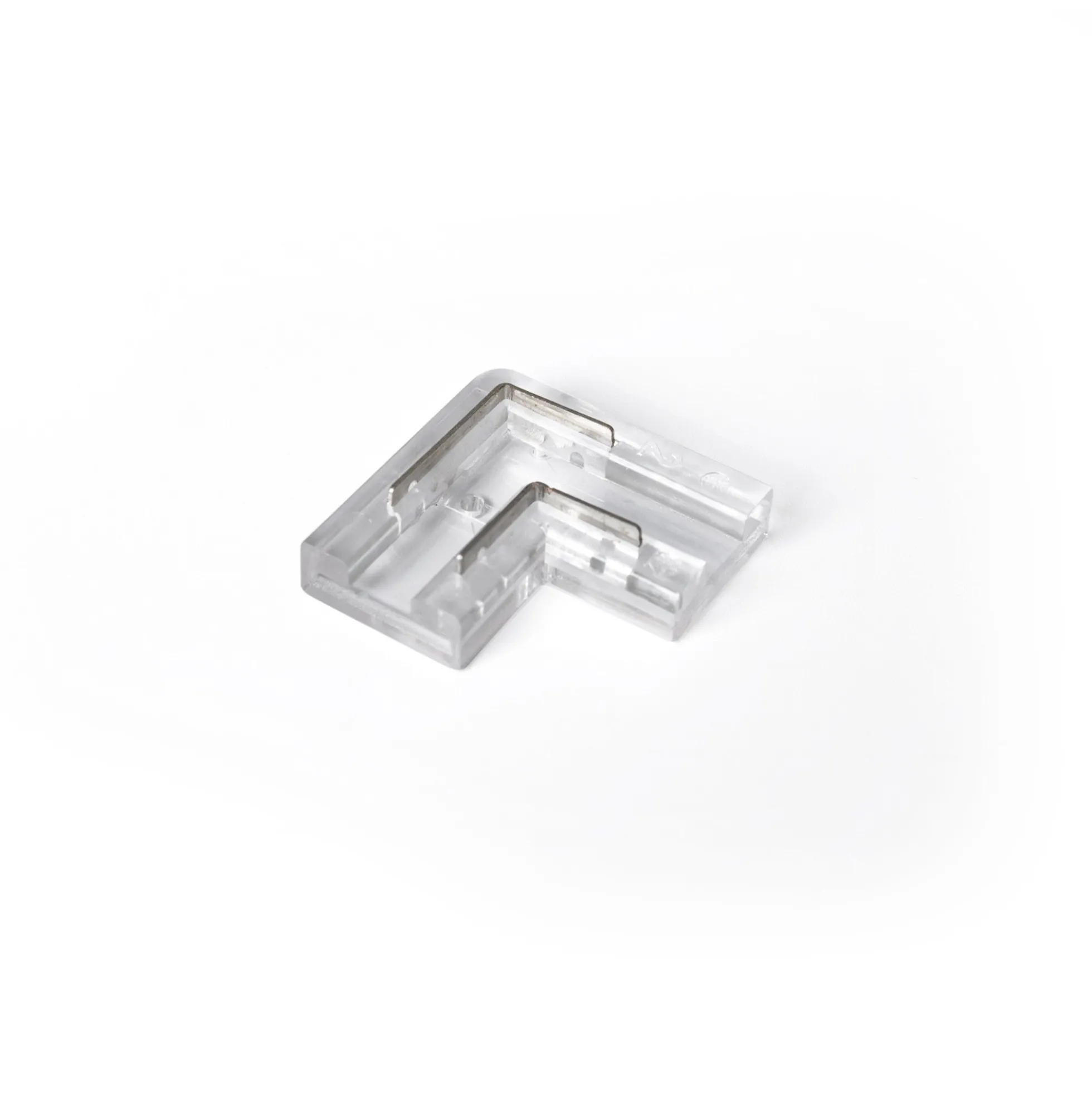 Conector en "L" para tira LED COB monocolor - 8mm - IP20