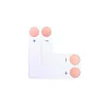Conector en "L" tira LED monocolor 10mm para esquinas - Sin conectores rápidos invisibles