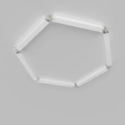 Conector en V para hexágono - 120° - 4 cm