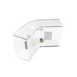 Conector en V para hexágono - 120° - 2,2 cm
