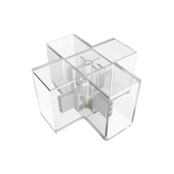 Conector en X para luminaria lineal - 2,2 cm