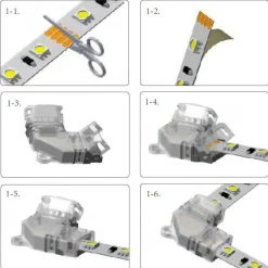 Conector esquina en 