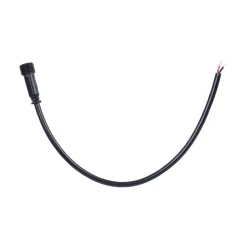 Conector estanco hembra para balizas monocolor - 2 pines - 20 cm