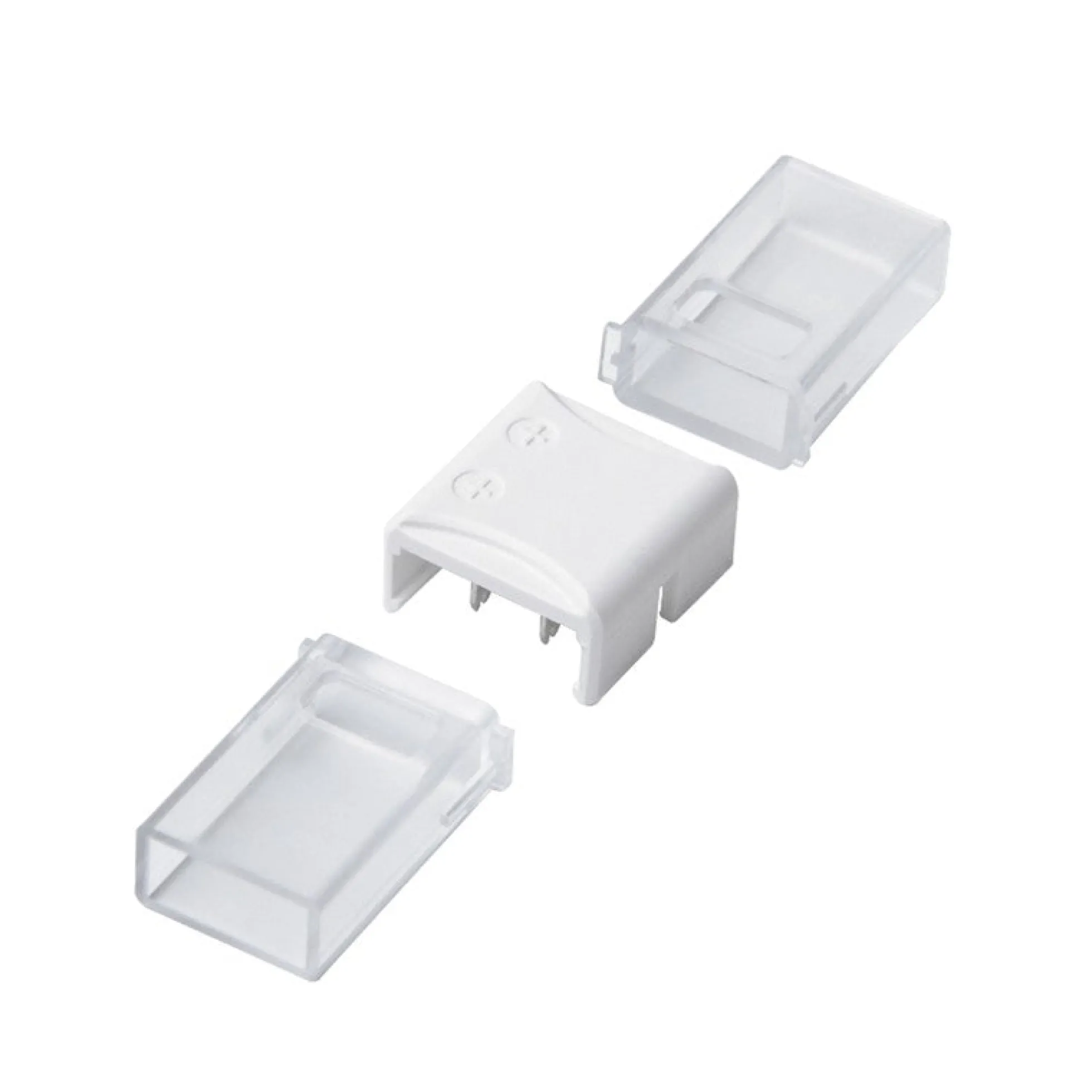 Conector estanco tira LED 10mm - tira a tira - IP68