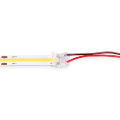 Conector Hippo monocolor COB Tira a Cable - PCB 10mm - 2 pines - IP20 - Máx. 24V