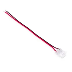 Conector Hippo monocolor COB Tira a fuente - PCB 10mm - 2 pines - IP20 - Máx. 24V