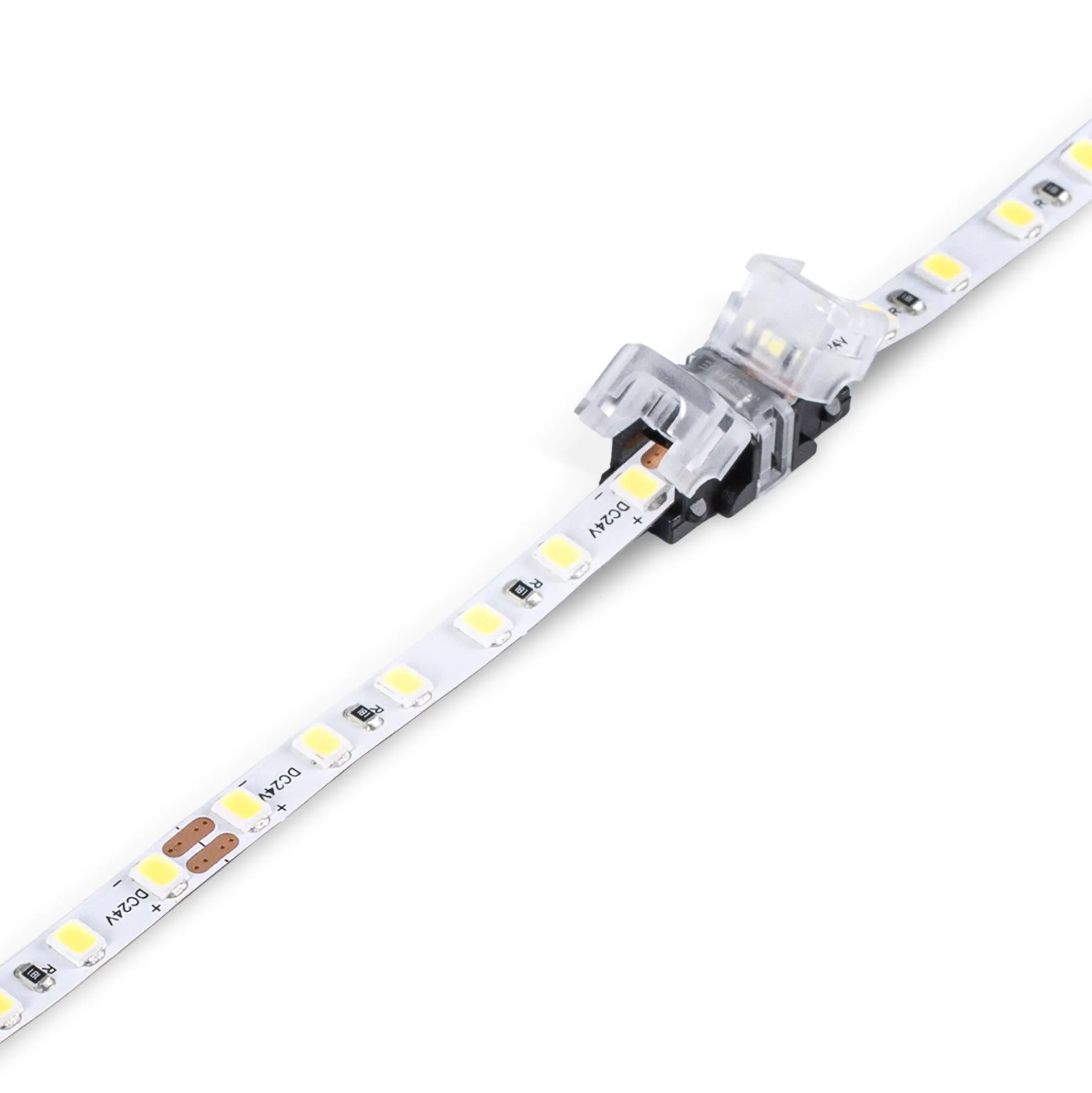 Conector Hippo monocolor SMD Tira a Tira - PCB 5mm - 2 pines - IP20 - Máx. 24V