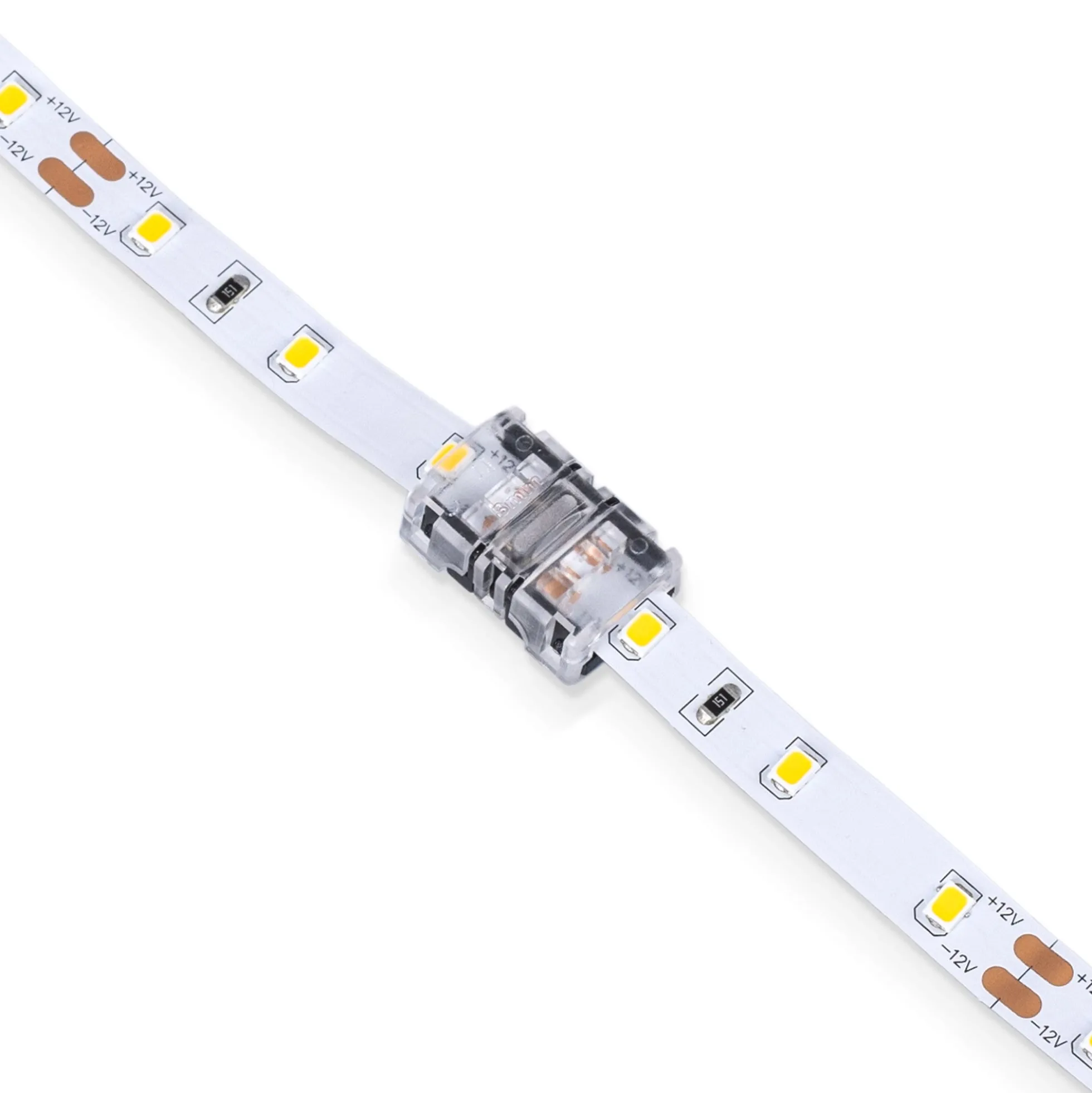 Conector Hippo monocolor SMD Tira a Tira - PCB 8mm - 2 pines - IP20 - Máx. 24V