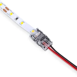 Conector Hippo monocolor SMD Tira a Cable - PCB 8mm - 2 pines - IP20 - Máx. 24V
